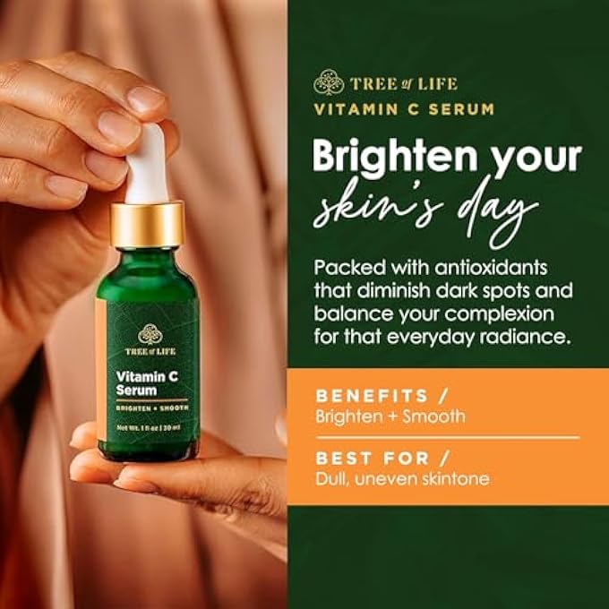TREE OF LIFE VITAMIN C SERUM MOISTURIZER FOR FACE AND SKIN - Image 2